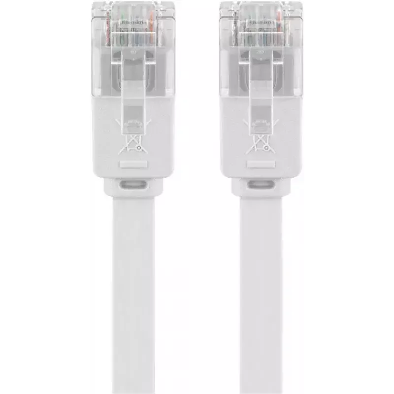 Sieťový kábel Goobay 93362 RJ-45 Cat5e 7m biely