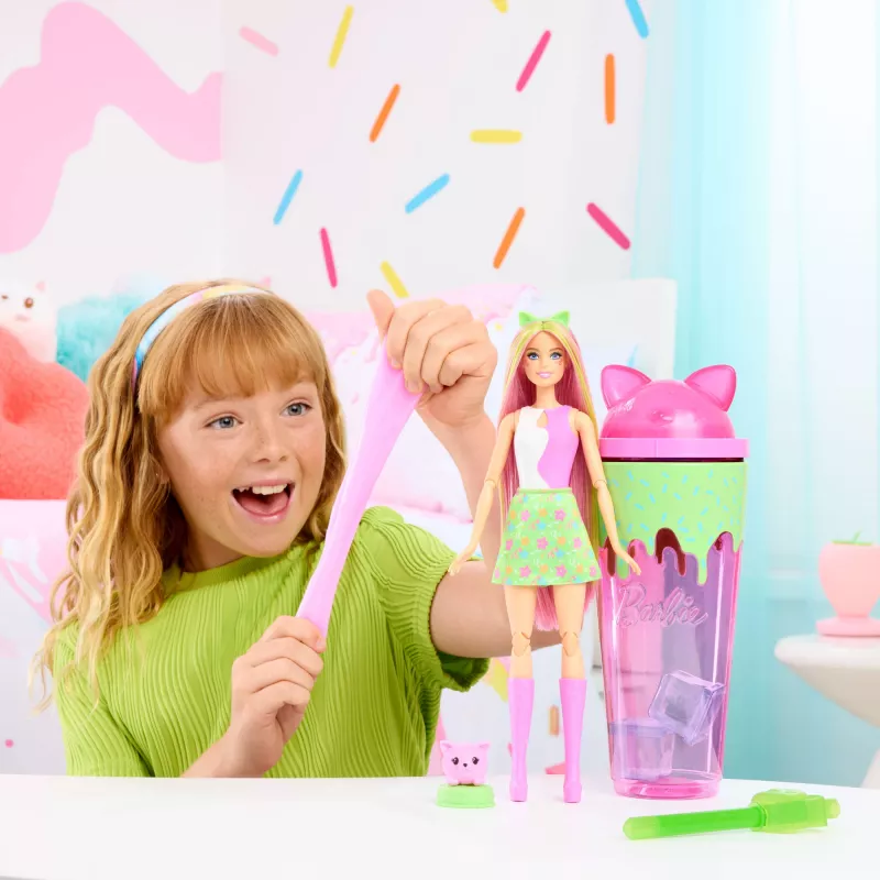 Mattel Barbie Pop! Reveal séria Shakes bábika Zajačik, JCN88