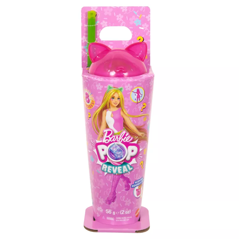 Mattel Barbie Pop! Reveal séria Shakes bábika Zajačik, JCN88
