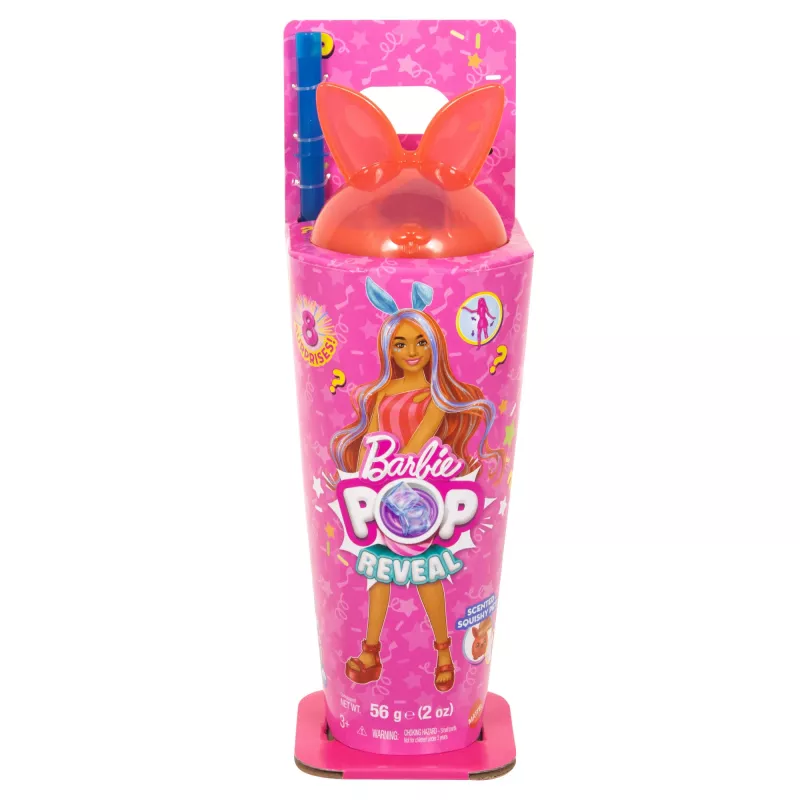 Mattel Barbie Pop! Reveal séria Shakes bábika Mačiatko, JCN87