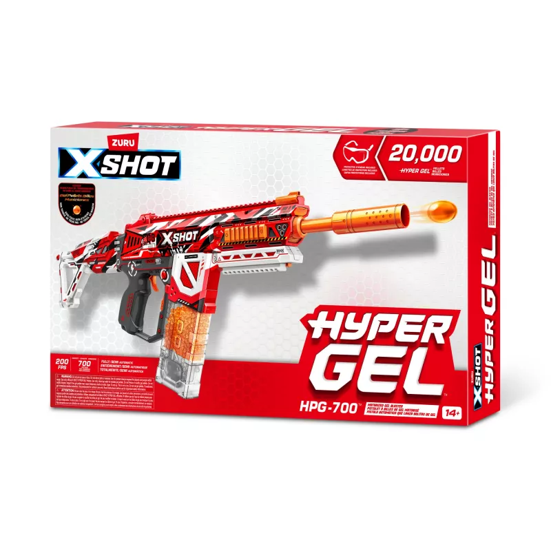 Zuru XSHOT Hyper Gel HPG-700 vystreľovač gélových guličiek, 3500 gélových guličiek