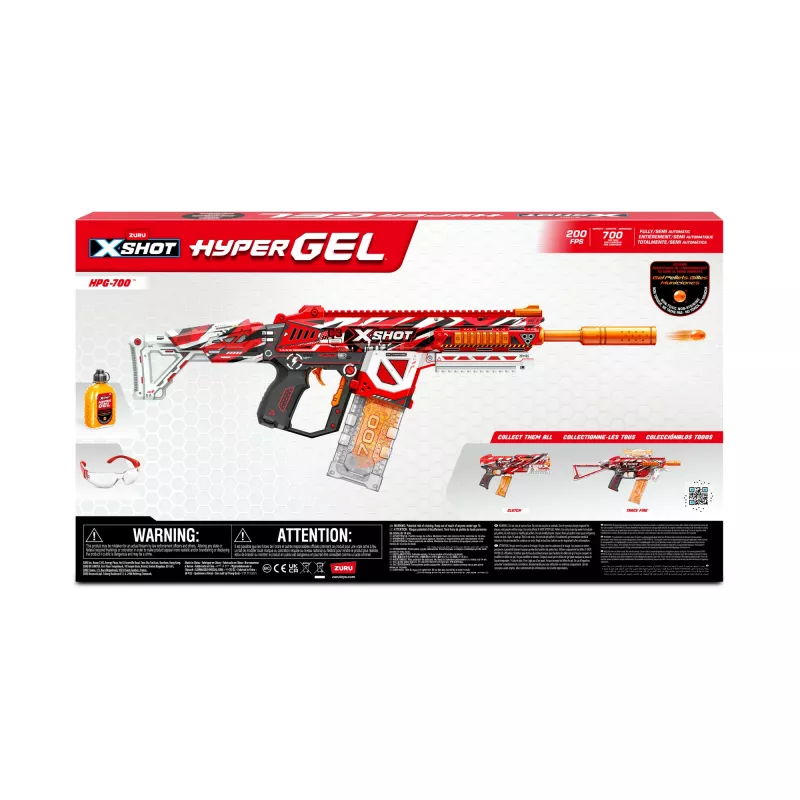 Zuru XSHOT Hyper Gel HPG-700 vystreľovač gélových guličiek, 3500 gélových guličiek