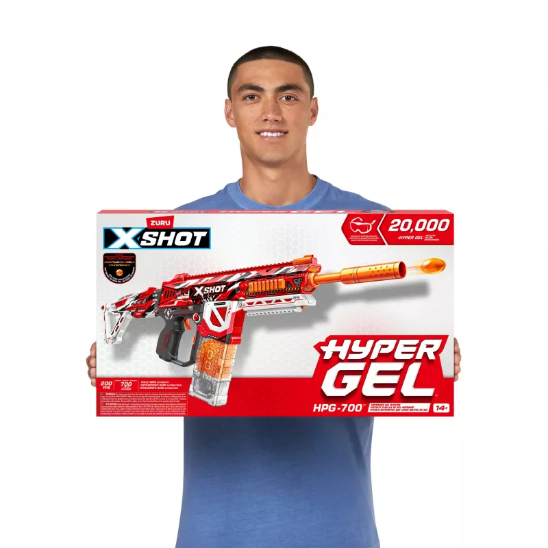 Zuru XSHOT Hyper Gel HPG-700 vystreľovač gélových guličiek, 3500 gélových guličiek