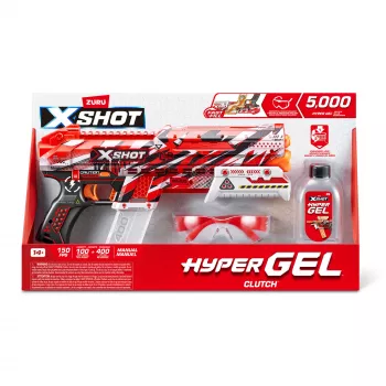XSHOT Hyper Gel Clutch Blaster (5 000 Hyper Gel peliet) ZURU