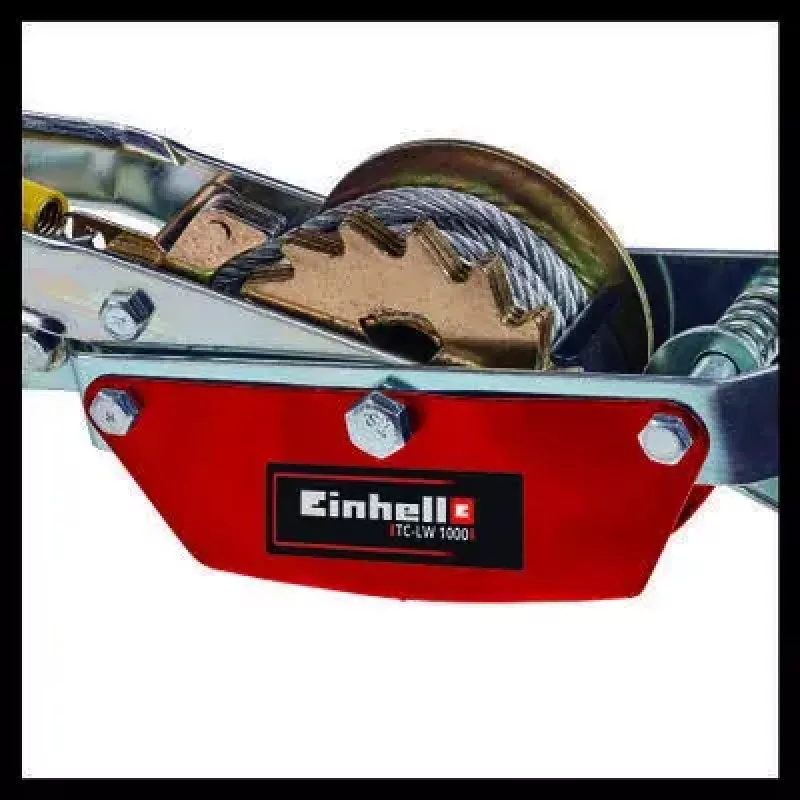 Einhell TC-LW 1000 ručný pákový navijak, 1000 kg, lano 2,2 m