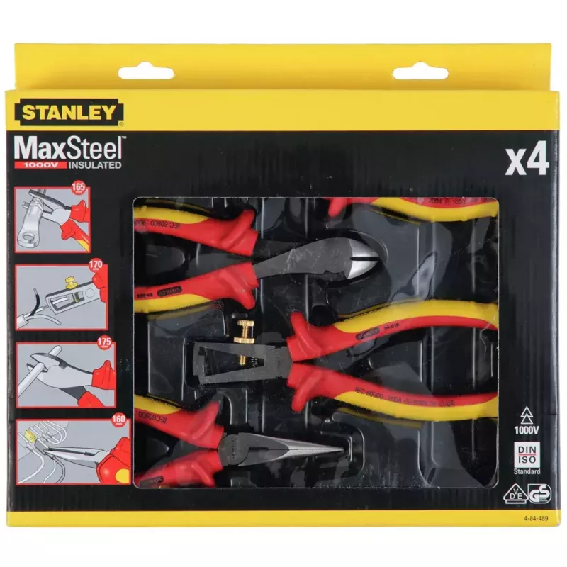 Kliešte Stanley FATMAX 4-dielne VDE 4-84-489