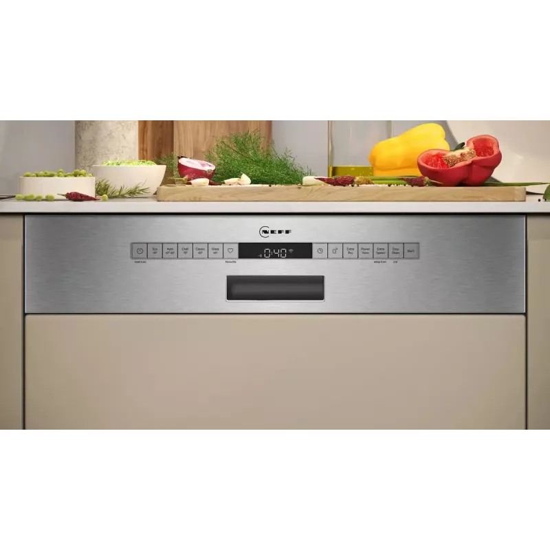 NEFF S145EAS16E, semi-integrovaná, 13 súprav riadu, energetická trieda A, 42 dB, Home Connect