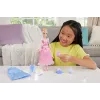 Disney Princess 2-in-1 príbehy Cinderella módna bábika s 2 nasadzovacími vrchnými dielmi, 2 sukňami a 9 doplnkami