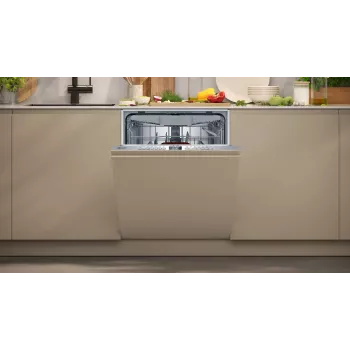 Umývačka riadu plne integrovaná NEFF N 50 S255EVX04E — 14 súprav riadu, 60 cm, 44 dB, 9 l/cyklus, Home Connect