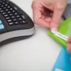 DYMO LabelManager ® ™ 210D - QWZ, QWERTZ, D1, termotransfer, 180 x 180 DPI, 12 mm/s, čierna, strieborná