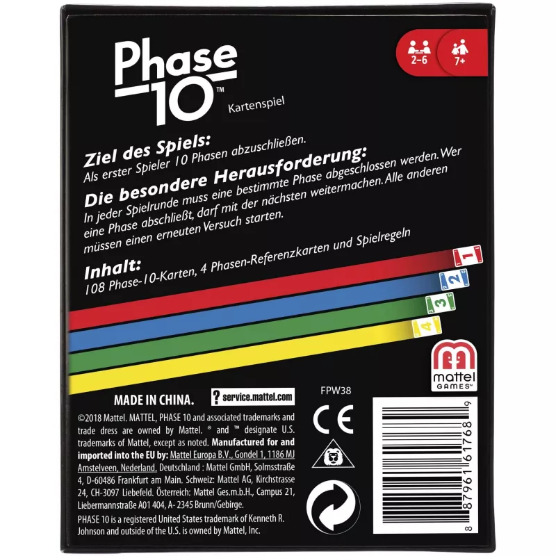 Hra Phase 10
