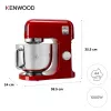 Kuchynský robot Kenwood kMix 1000 W 5 L červený