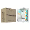 GIGABYTE C500 PANORAMIC STEALTH Midi Tower biela