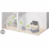 WiFi opakovač Devolo AC 1000 Mbit/s biely