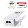 WiFi opakovač Devolo AC 1000 Mbit/s biely