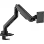 Držiak monitora SILVERSTONE SST-ARM14B pre 17–49 palcové monitory, čierny, nastaviteľný držiak na jeden monitor
