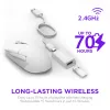 NZXT Lift Elite Wireless herná myš biela