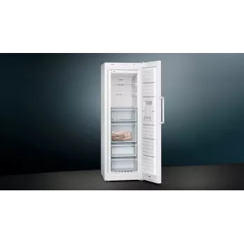 Mraznička Siemens iQ300 GS33NVWEP — 225 l, NoFrost, 20 kg/24h, trieda E, biela