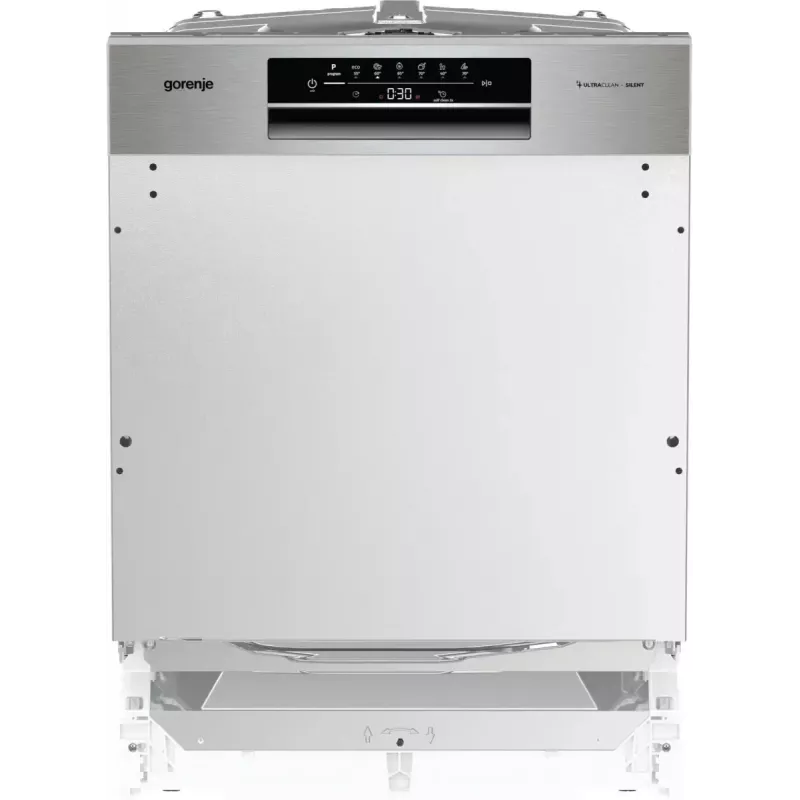 Umývačka riadu Gorenje GI642E90X polointegrovaná, 13 súprav riadu, 60 cm, 47 dB, 11 l/cyklus, energetická trieda E
