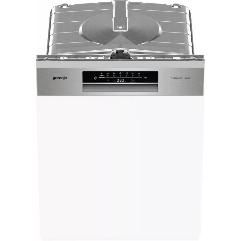 Umývačka riadu Gorenje GI642E90X polointegrovaná, 13 súprav riadu, 60 cm, 47 dB, 11 l/cyklus, energetická trieda E