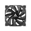 Chieftec ZF-1225PWM počítačový chladiaci systém ventilátor do počítačovej skrine 12 cm čierny 1 kus