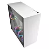 PC skriňa Sharkoon Pure Steel RGB Midi Tower biela
