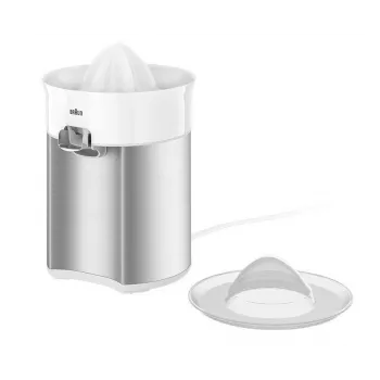 Braun CJ5050 WH elektrický citrusový lis 60 W metalický, biela