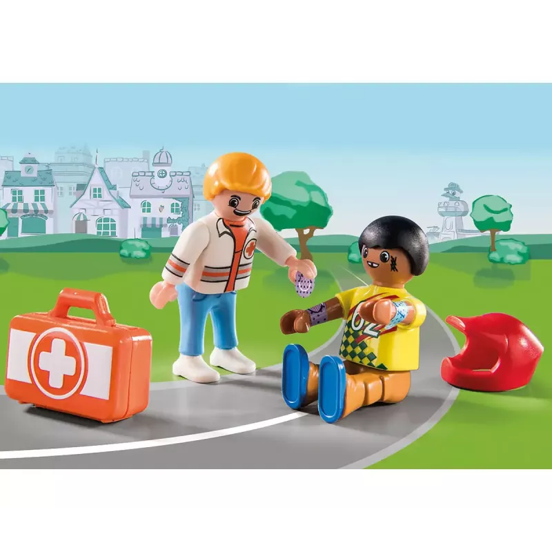Auto & motoristický šport Playmobil Duck On Call 70919 viacfarebný plast hračkárska sada