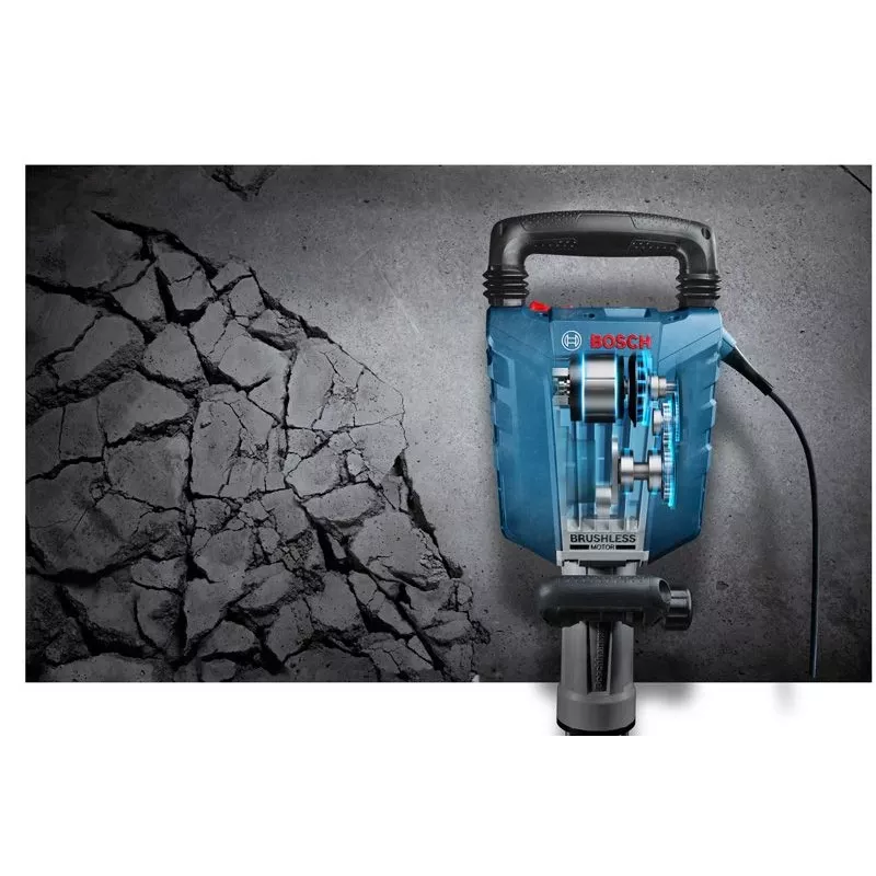Bosch GSH 14 C Professional 0611344020 búracie kladivo, 1750 W, 23 J, s kufríkom, modré