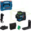 Čiarový laser Bosch GLL 12V-100-33 CG LB10 DK20 0601065401 zelený laser 12V