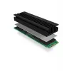 ICY BOX IB-M2HS-70 chladič/radiátor pre SSD čierny 1 ks