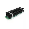 ICY BOX IB-M2HS-70 chladič/radiátor pre SSD čierny 1 ks