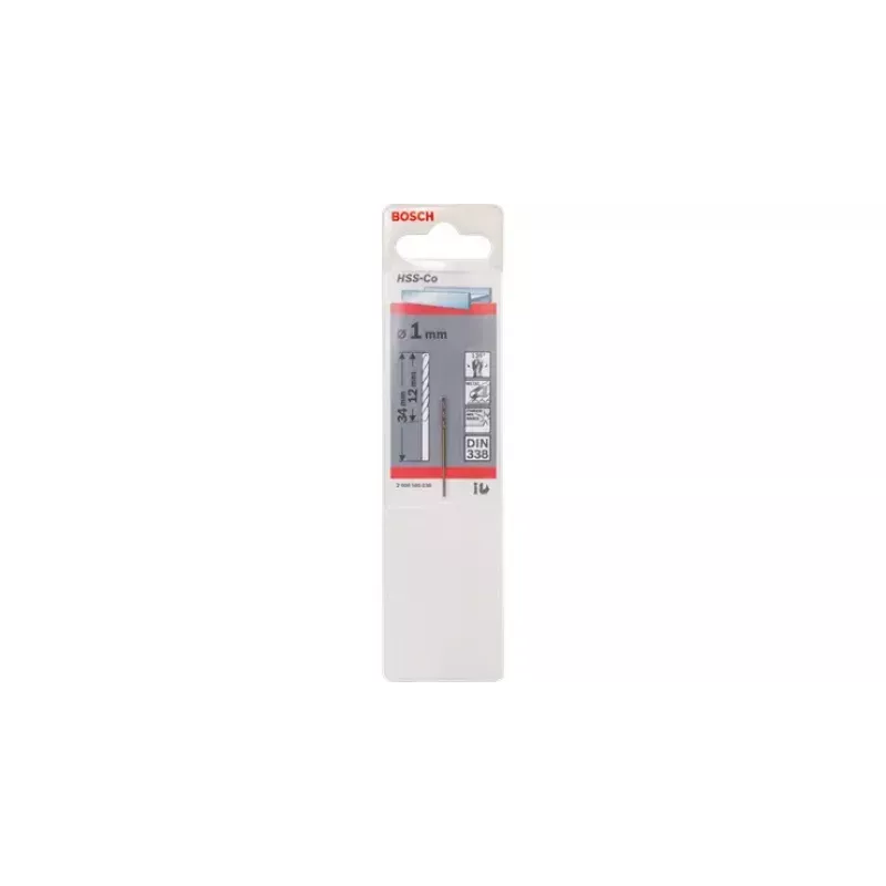 Sada vrtákov Bosch HSS Cobalt 2608585845 5-dielna