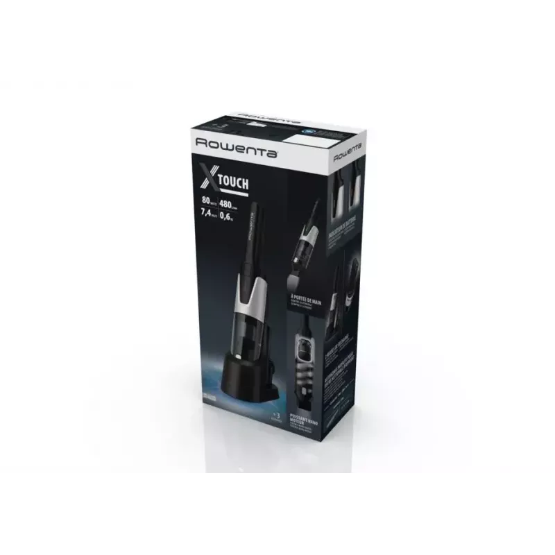 Ručný vysávač Rowenta X-Touch AC9736 sivá, biela bez vrecka