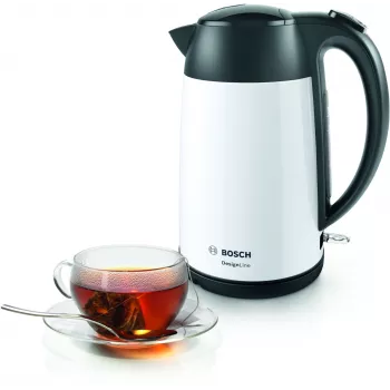 Elektrická kanvica Bosch TWK3P421 1,7 L 2400 W čierna, biela