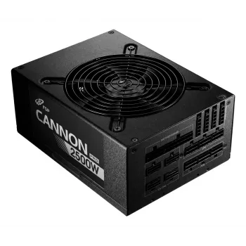 FSP CANNON PRO 2500W napájací zdroj ATX ATX3.1 čierny, 2500 W, 200 - 240 V, 50/60 Hz, 15 - 12 A, Active, 125 W