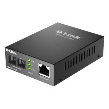 Mediálny konvertor D-Link DMC-G10SC/E 100/1000BaseT na 1000BaseLX SC optické vlákno