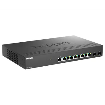 D-Link DMS-1250-10S/E sieťový switch Managed 2.5G Ethernet (100/1000/2500) čierny