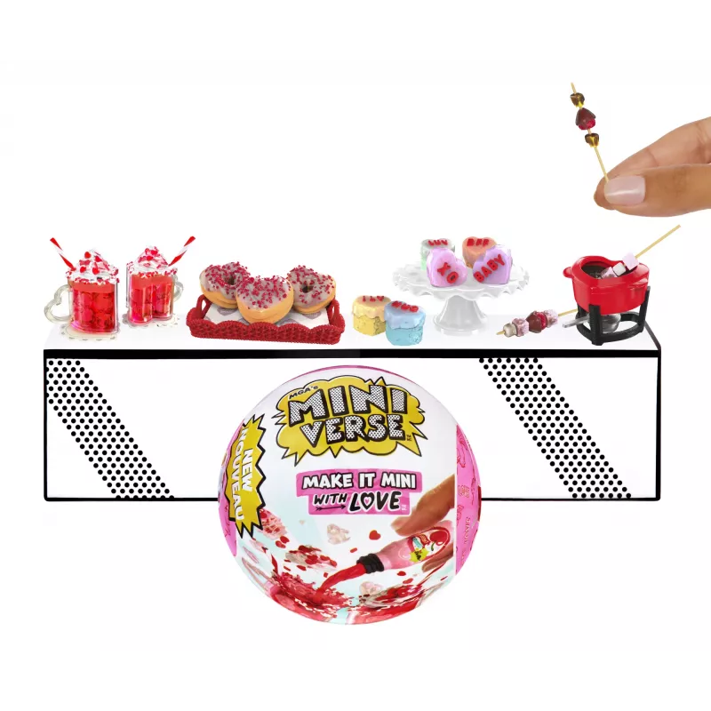Miniverse Make It Mini Love v PDQ, 8 rokov, viacfarebné, plast