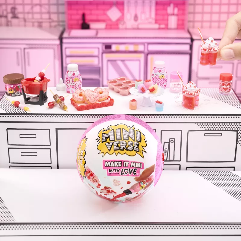 Miniverse Make It Mini Love v PDQ, 8 rokov, viacfarebné, plast