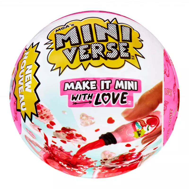 Miniverse Make It Mini Love v PDQ, 8 rokov, viacfarebné, plast