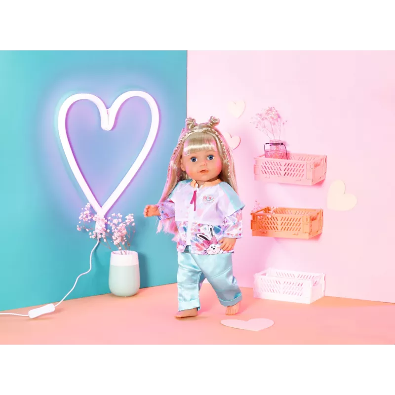 Sada oblečenia pre bábiky Zapf Creation BABY born Casual Outfit Aqua 3 roky