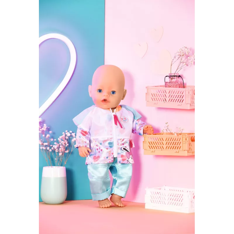 Sada oblečenia pre bábiky Zapf Creation BABY born Casual Outfit Aqua 3 roky