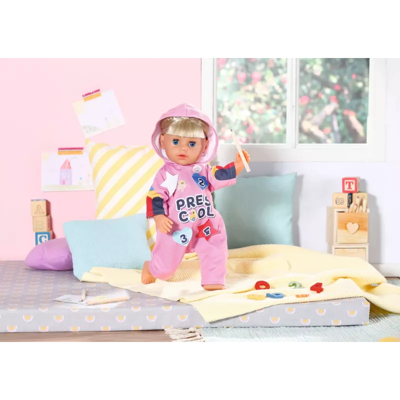 Dupačiky pre bábiky BABY born materská škola dupačiky+odznak 2 roky 55 g