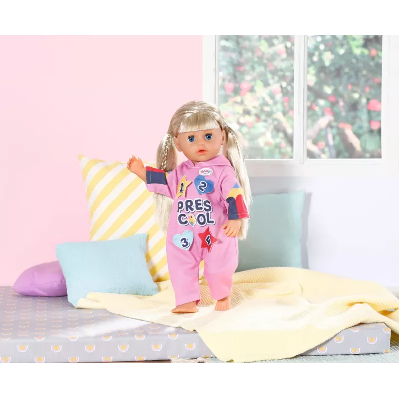 Dupačiky pre bábiky BABY born materská škola dupačiky+odznak 2 roky 55 g