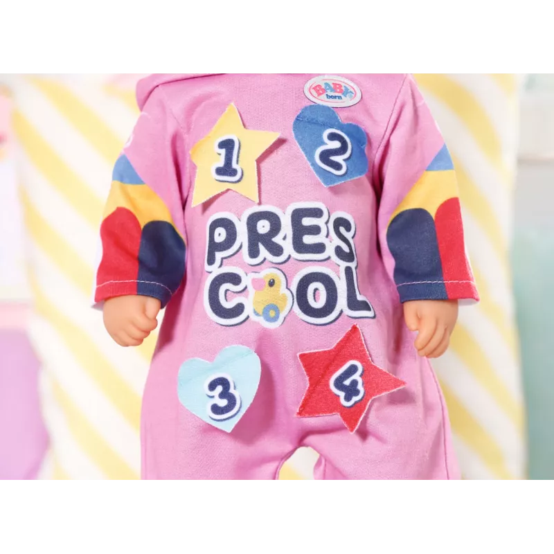 Dupačiky pre bábiky BABY born materská škola dupačiky+odznak 2 roky 55 g