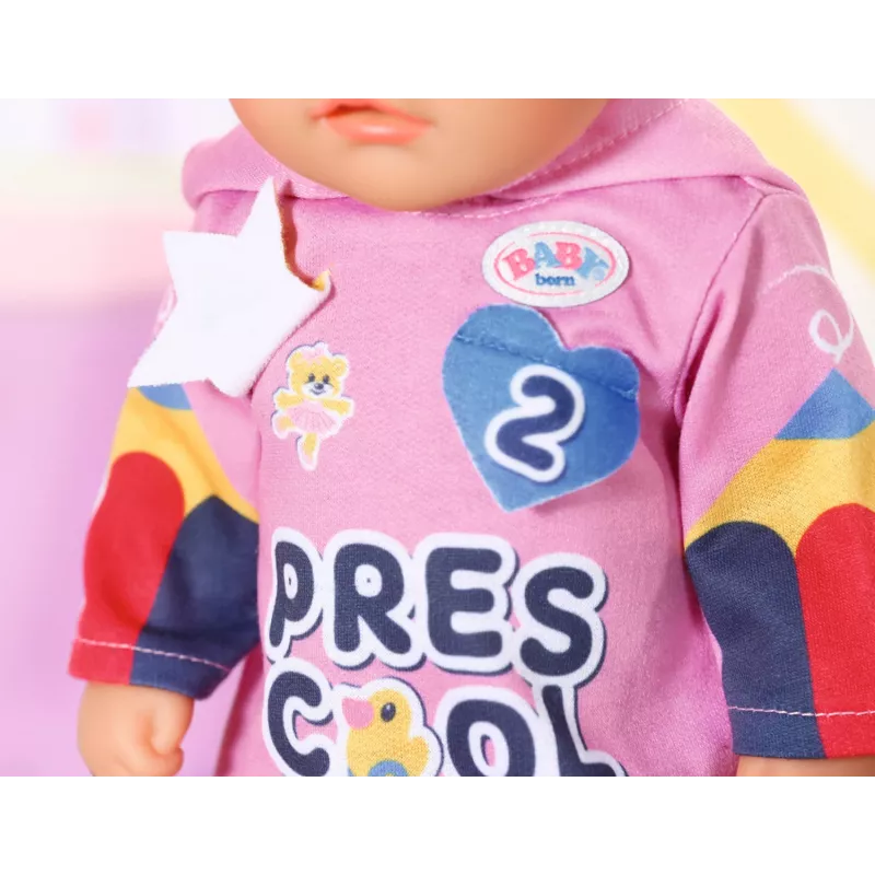 Dupačiky pre bábiky BABY born materská škola dupačiky+odznak 2 roky 55 g