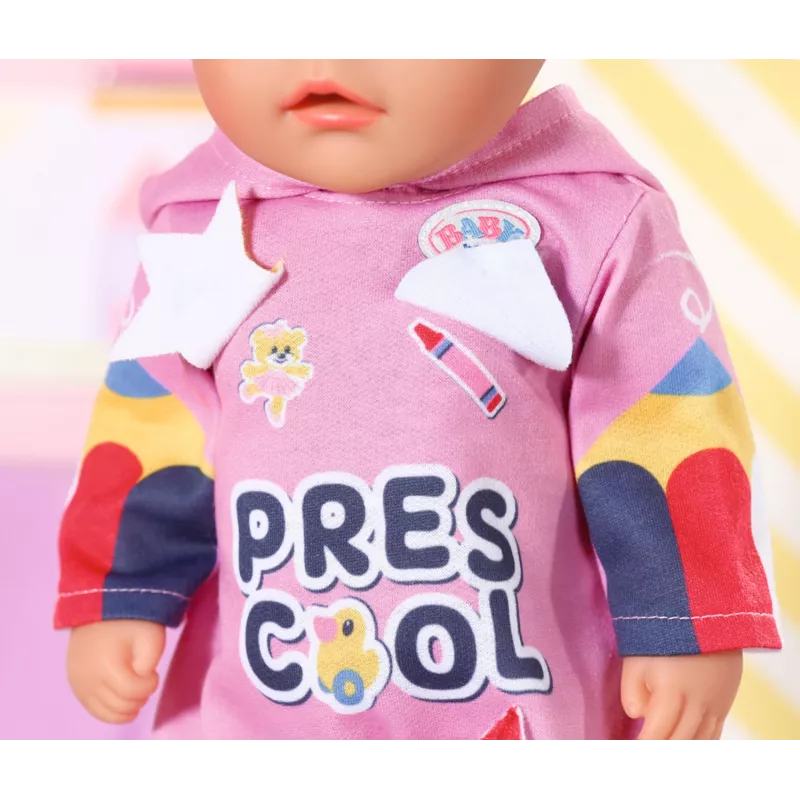 Dupačiky pre bábiky BABY born materská škola dupačiky+odznak 2 roky 55 g