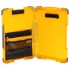 DeWALT TSTAK DWST82732-1 podložka s klipom a LED svetlom 180°, žltá/čierna
