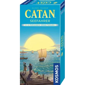 Kosmos 685126 CATAN - Seefahrer 5-6 hráčov rozšírenie spoločenskej hry, 5–6 hráčov, 120 min, od 10 rokov